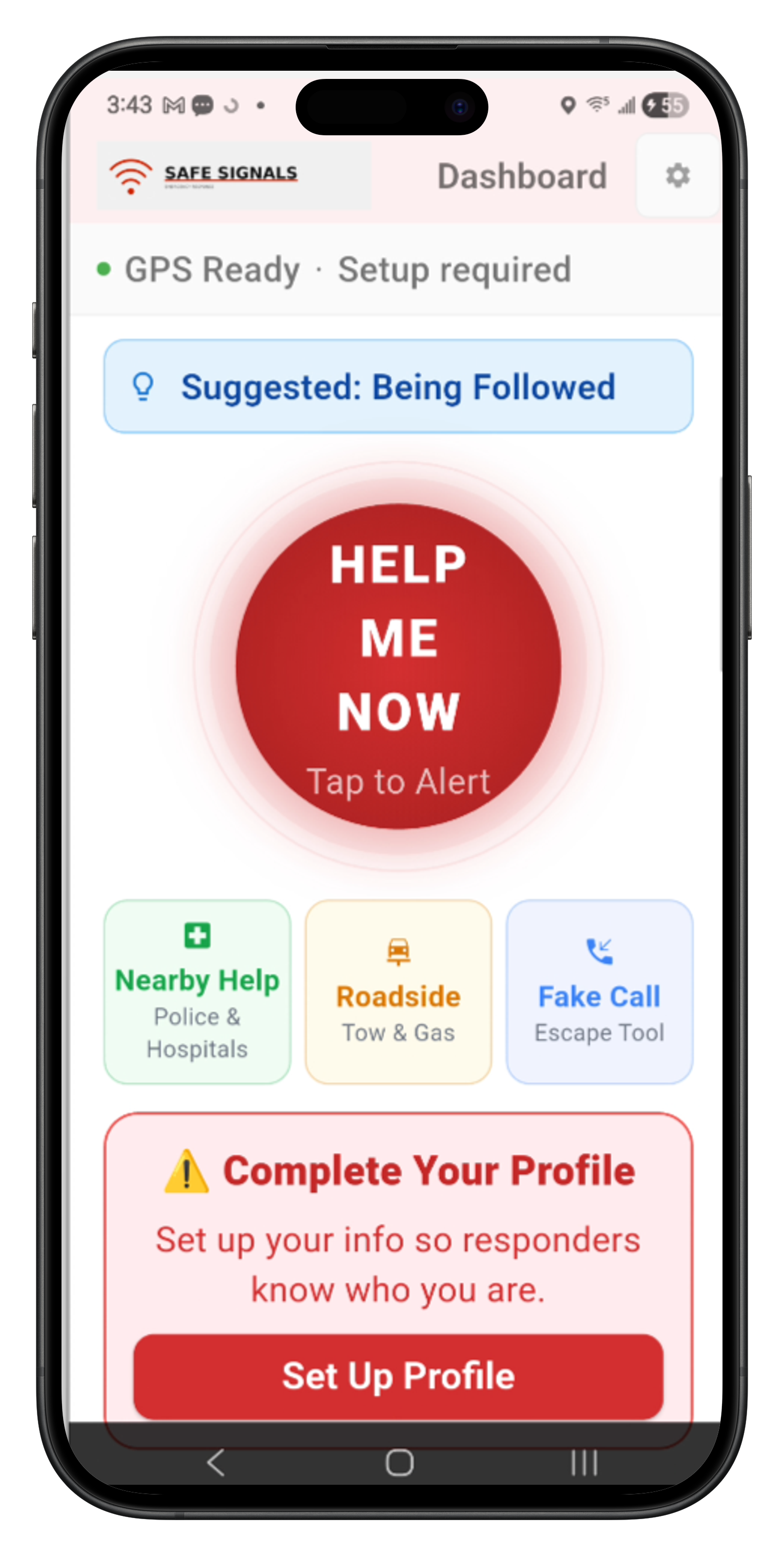 Safe Signals App